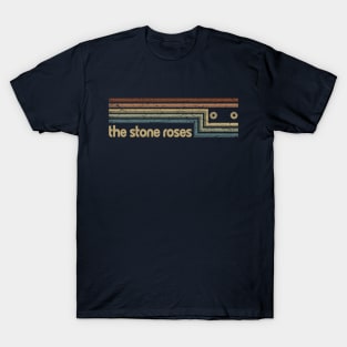 The Stone Roses Cassette Stripes T-Shirt